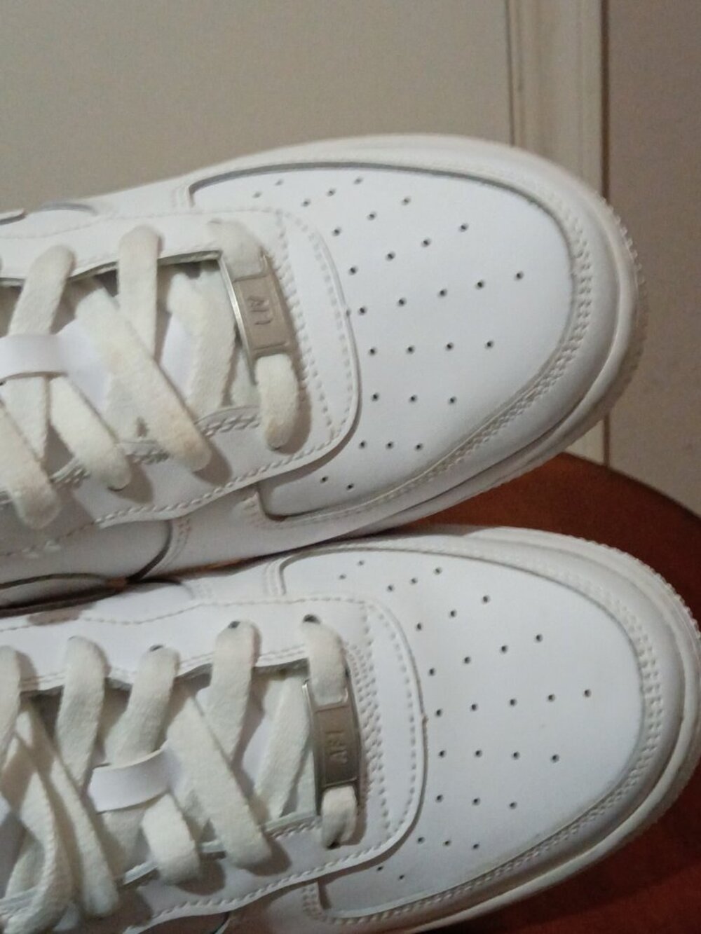 Nike Air Force 1 Triple White GS Sneakers Shoes DH2920-111 | Youth Size 7Y - Picture 14 of 14